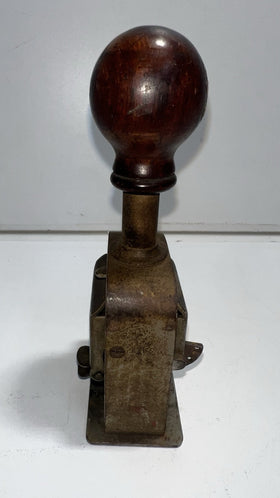 Vintage Roberts Model 49A Numbering Machine – 6 Wheels, Made in England