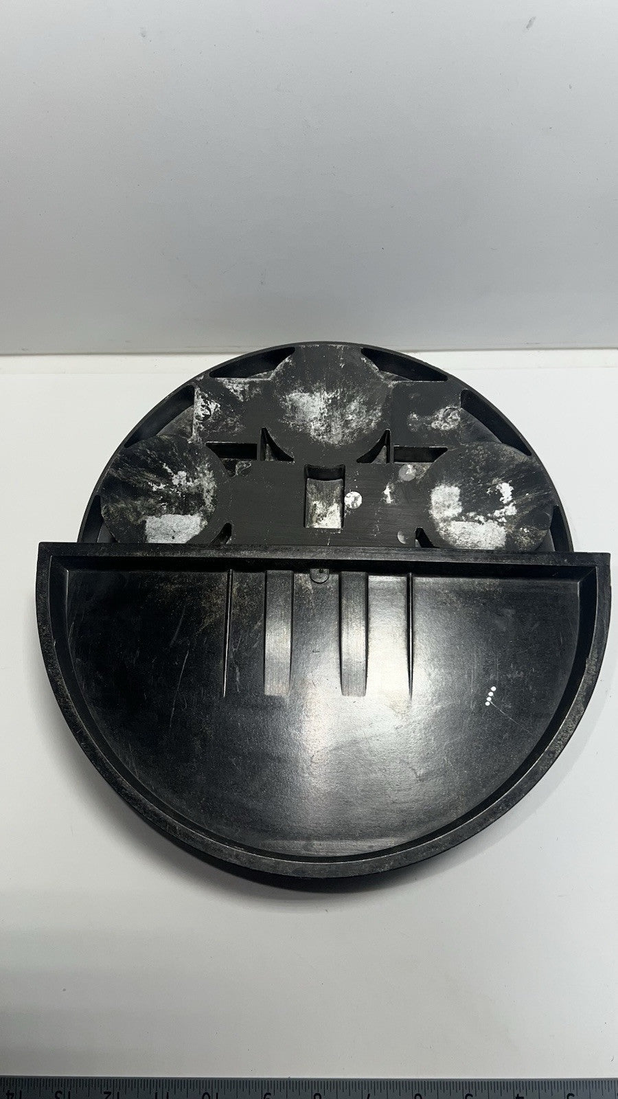 Vintage 1920s Art Deco Black Bakelite Compact Case – Rare Collectible