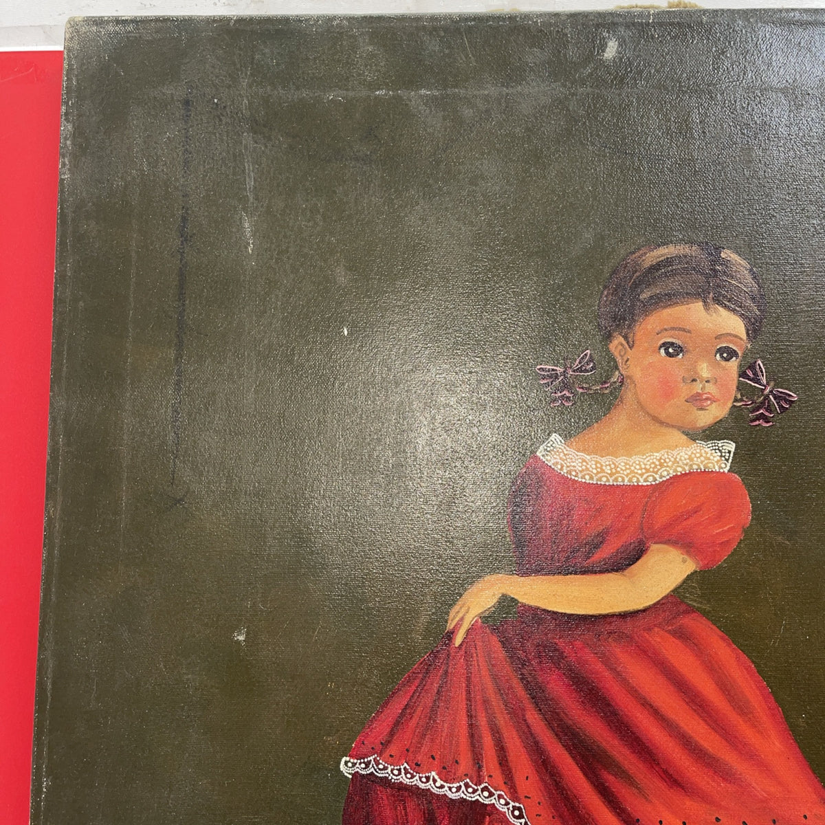 Agapito labios oil painting ,,Dancing girl'', not signed