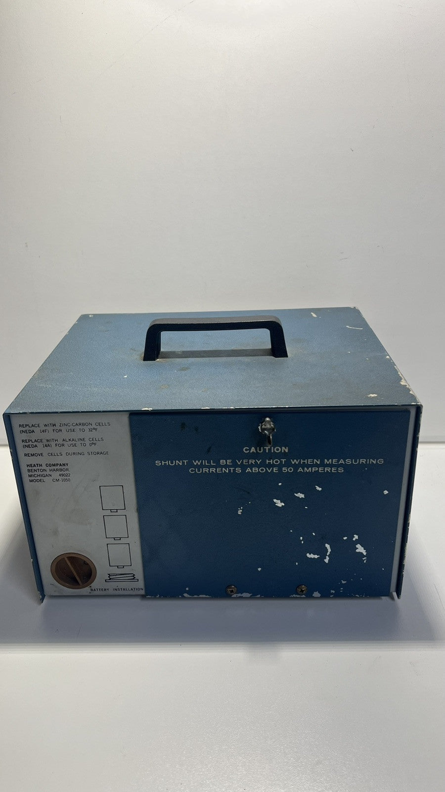 Vintage Heathkit CM-1050 Engine Analyzer RPM Volts Ohms Dwell Shunt. Untested