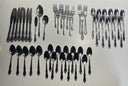 Simeon L & George H Rogers Oneida Xtra Jasmine Flatware Set / 48 Pieces