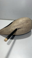 Hand-Carved Wooden Duck Decoy Signed R. Wassel 1987 Vintage Hunting Collectible