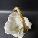 M Z Austria Gold Trim Basket, Handled Bowl