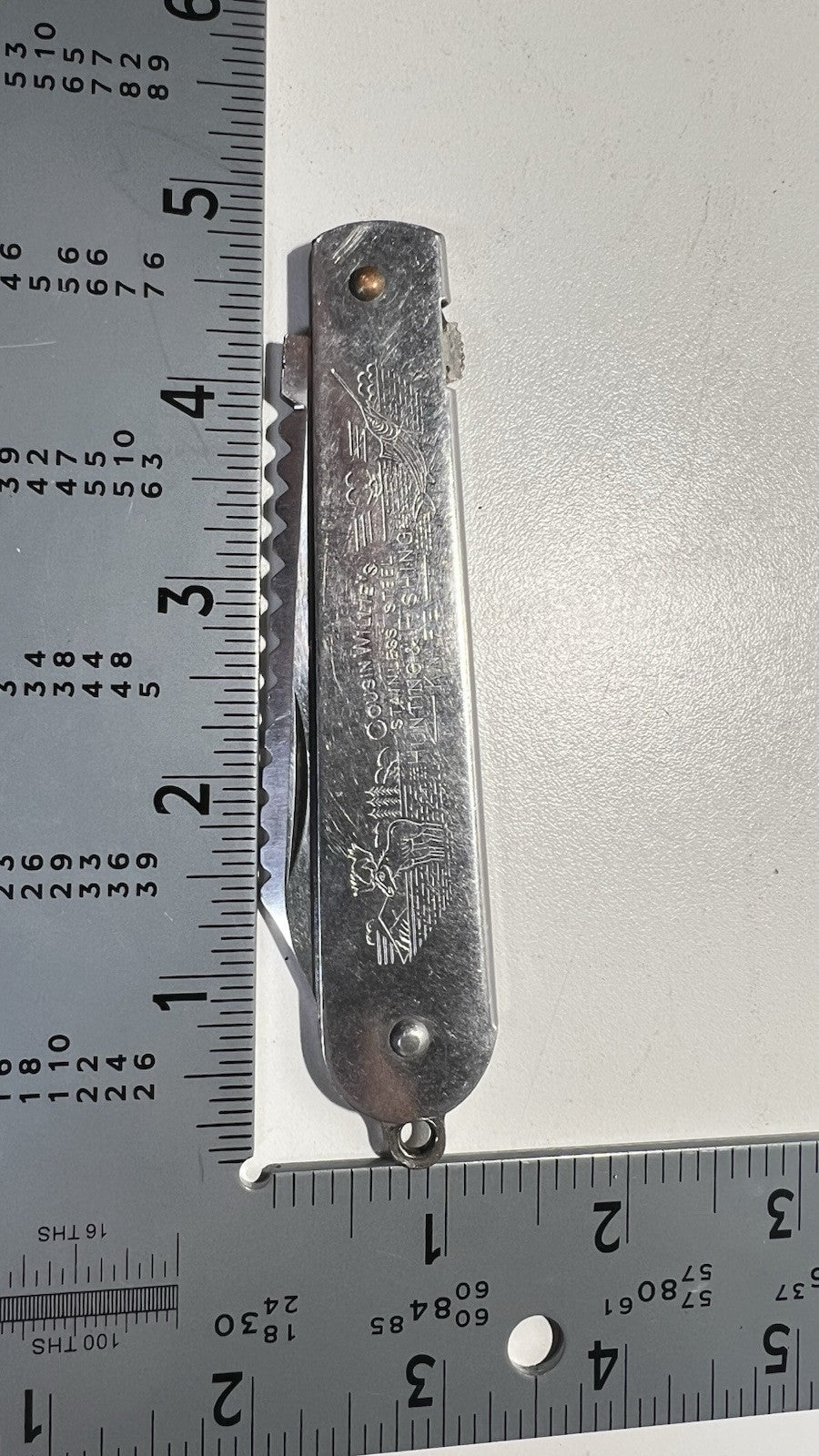 George Schrade USA Stainless G. Schrade's Hunting & Fishing Pocket Knife