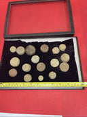 Indian Artifacts Lot of 17  Discoidals Game Stones