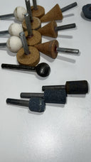26 Piece Drill Sanding Wheel Stone Set, mostly 1/4"x1.5 Shanks