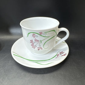 Martha Stewart Everyday 5.5” Coffee Cups (7pcs) And Saucers (5pcs)