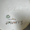 Antique Porcelain Hand Painted Vase With Portrait Of Women, France, Signed!!!