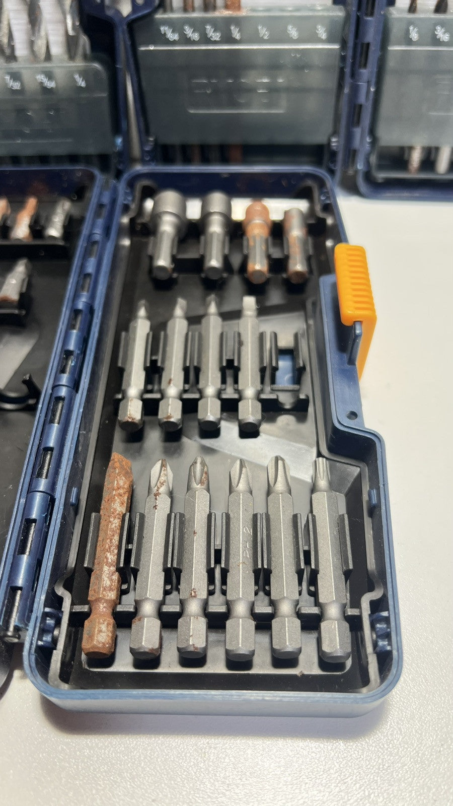Ryobi Drill Bit Set and screwdriver bit. Lot 3