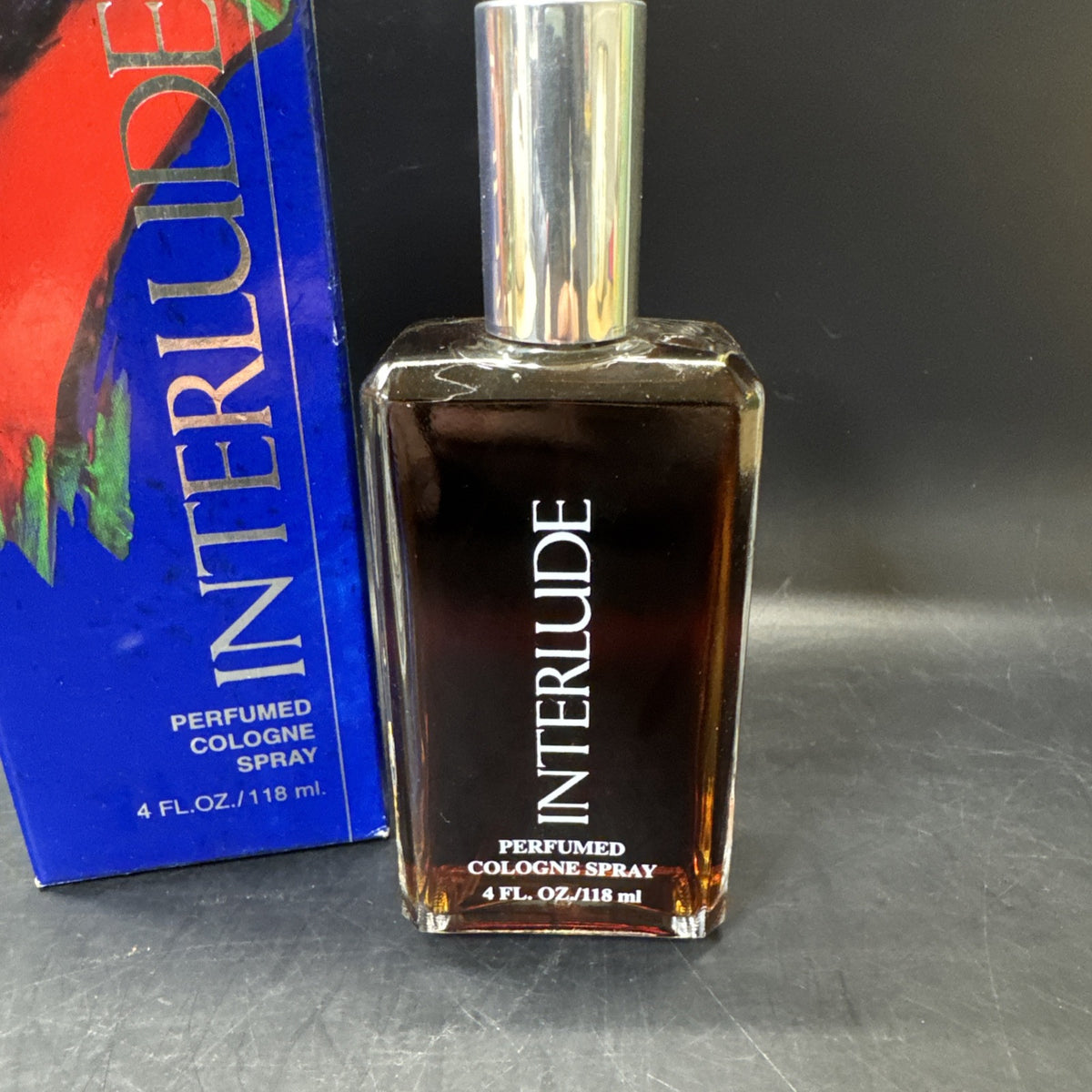 Frances Denney Interlude Perfumed Cologne Spray 4fl.oz./118 ml With Box, Used