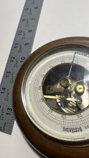 RARE: Vintage 7.5" Face Wall Barometer, by A. Schüren, Köln, Marzellenstr. 53