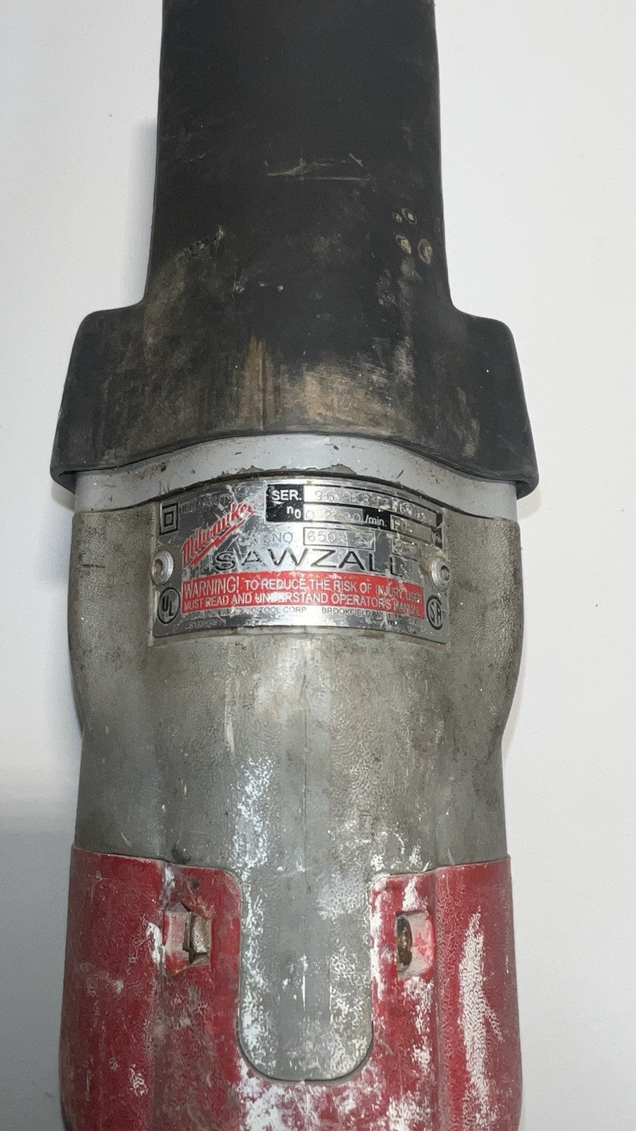 Milwaukee Heavy Duty Sawzall, Model 6509-21, Used, Tested, Case