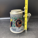 Vtg Western Germany Lidded Beer Stein Original  Thewalt Hunter & Deer