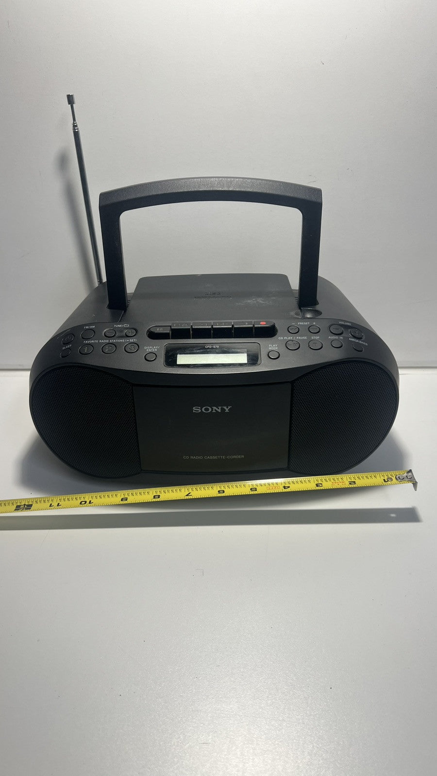 SONY CFD-S70 Boombox Stereo CD Cassette Radio Aux Port Sony Radio Boombox
