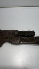 VINTAGE "TRIMO" U.S.A. 12" DROP FORGED MONKEY WRENCH MADE BY "TRIMONT MFG. CO."