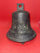Antique naval bell with the inscription JJC