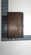 Antique 1920s Wooden Electrical Test Lamp – Porcelain Socket, Cloth Cord