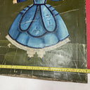 Painting Of Girl By Agapito Engel Cifuentes Mexican , not signed
