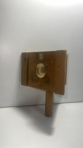 Rare Vintage Creative Playthings Wooden Magnifier with 3 Lenses – 1960s Toy
