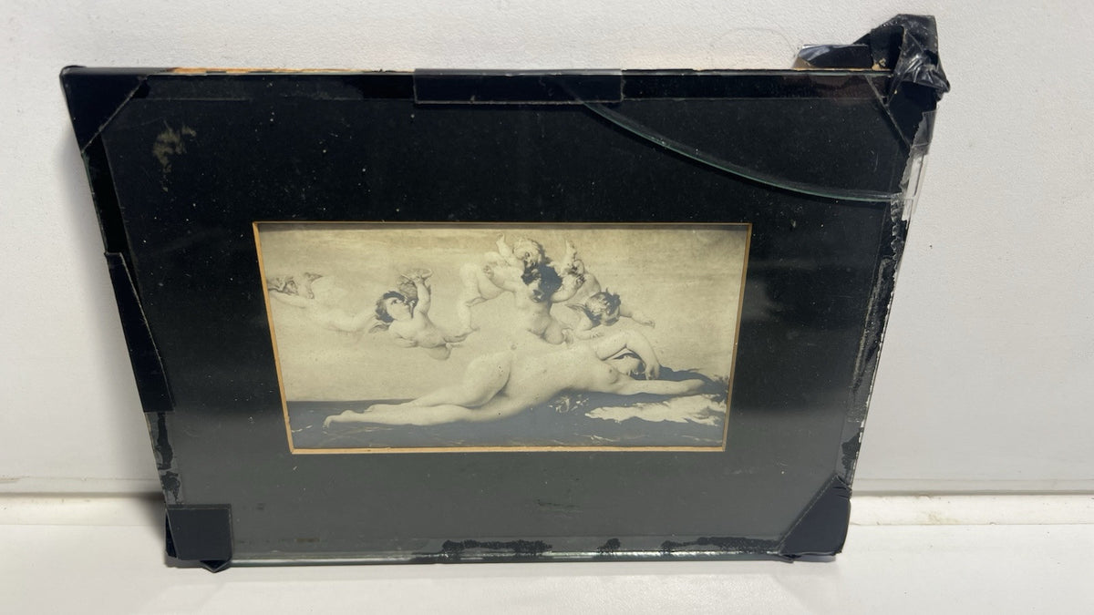 Antique 1900s Rotograph Co. Postcard – The Birth of Venus by Cabanel, NYC Print