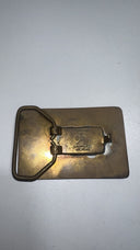 Ampersand Solid Brass Bald Eagle Buckle Kalamazoo Michigan Hand Made VTG 1970's