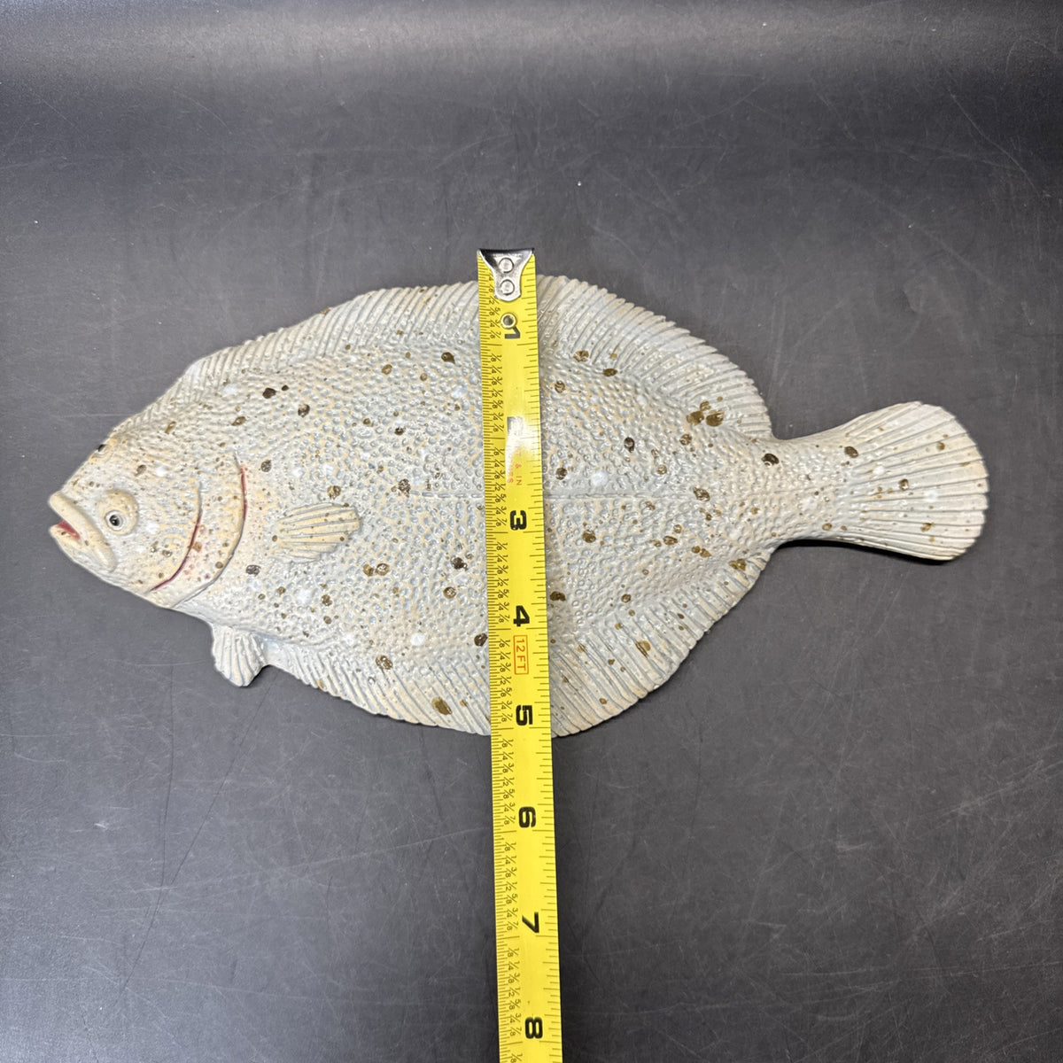 Ceramic Fish Wall Hanging 10”x5.5” House Decor