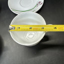 Martha Stewart Everyday 5.5” Coffee Cups (7pcs) And Saucers (5pcs)