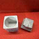 Vintage 1989 Lenox Spice Village NUTMEG Jar With Lid