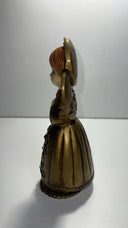 Vintage 60s 70s Paper Mache Angel Music Box Christmas 9.5” Mid-Century. Japan