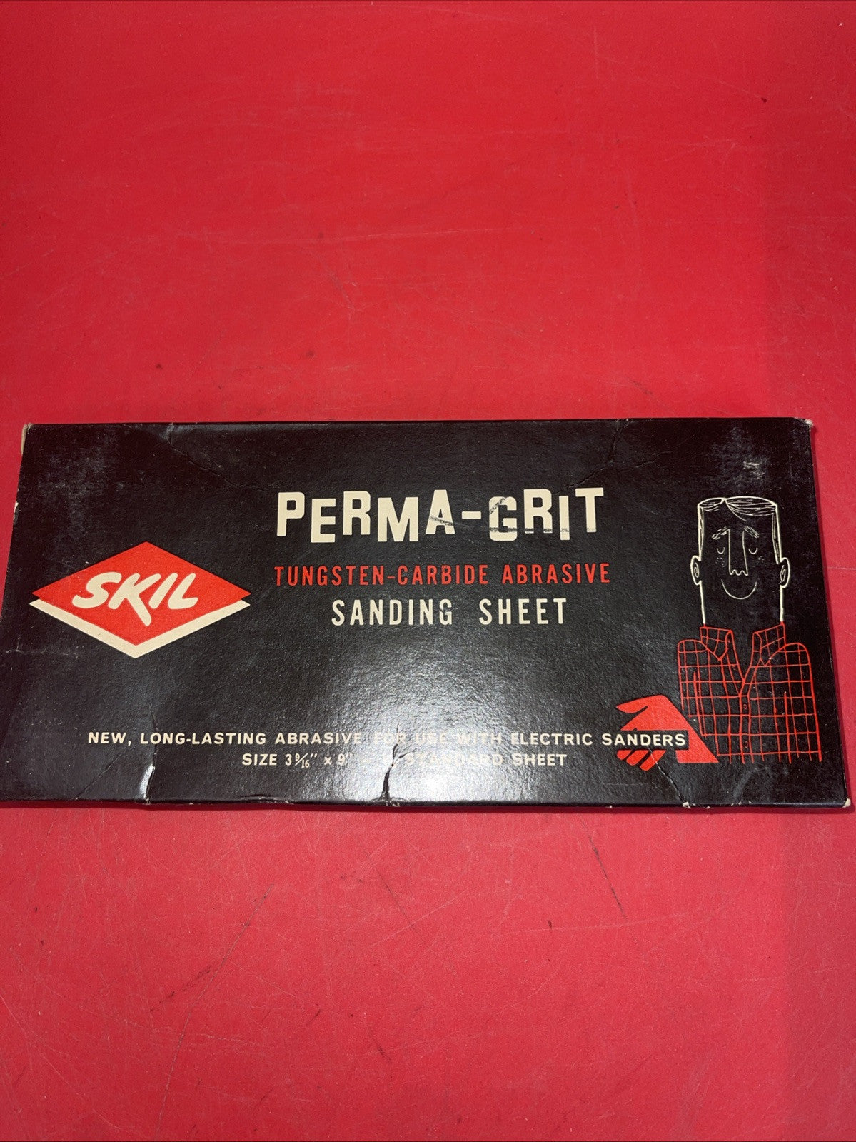 VTG SKIL Perma-Grit Tungsten-Carbide No.18702 Medium-Coarse (80) Sheet