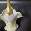 M Z Austria Gold Trim Basket, Handled Bowl