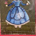 Painting Of Girl By Agapito Engel Cifuentes Mexican , not signed