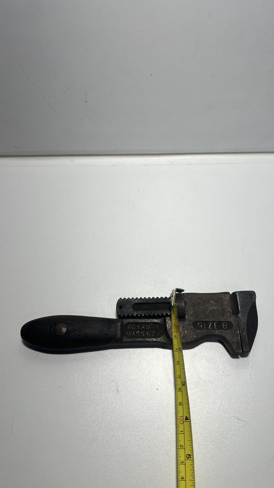 VINTAGE "TRIMO" U.S.A. 12" DROP FORGED MONKEY WRENCH MADE BY "TRIMONT MFG. CO."