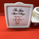Vintage 1989 Lenox Spice Village Mustard Condiment Jar w/Lid