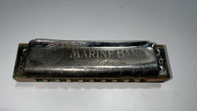 Custom Pre-WWII Hohner Marine Band Harmonica - Key of G