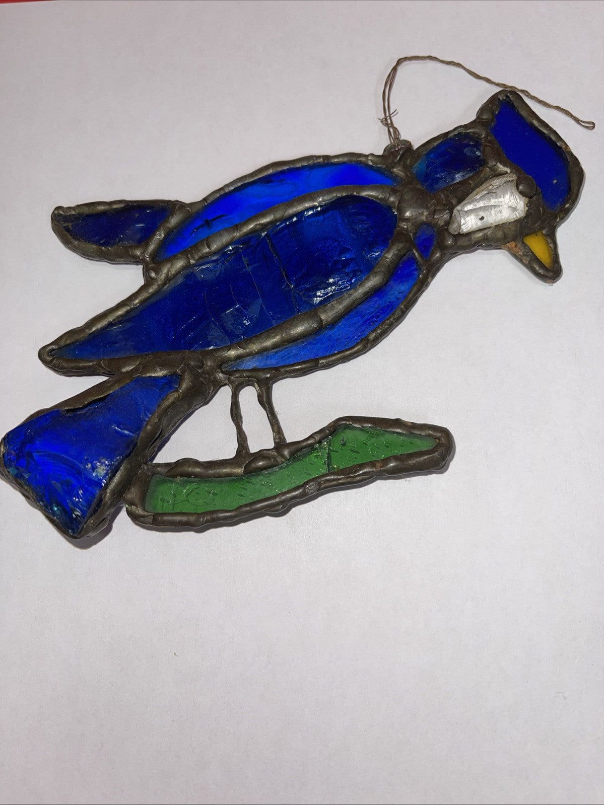 Vintage Stained Glass Suncatchers Set Of 3
