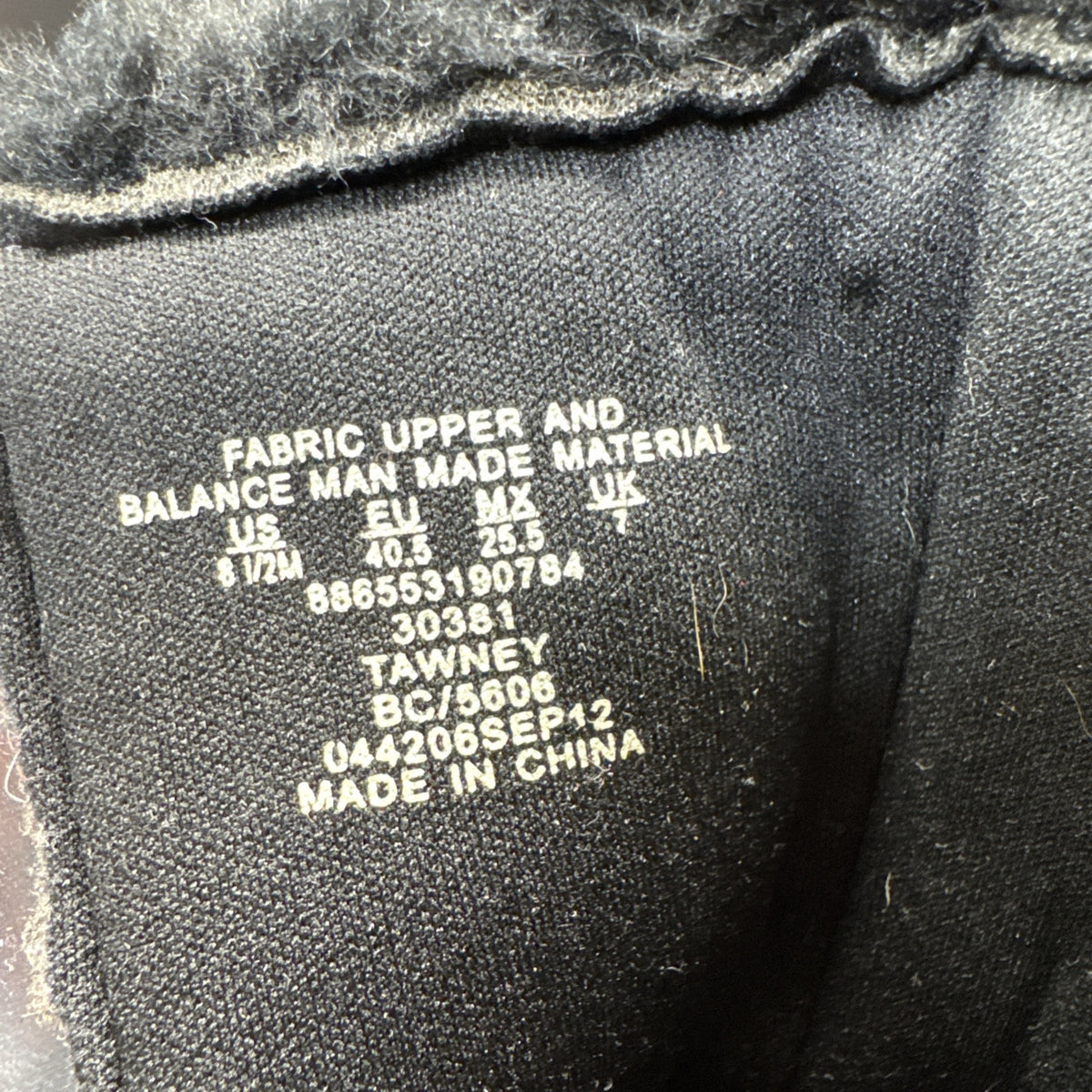 Route 66 Tawney Black Suede Look Wedge Heel Boots Women's Size 8.5M/ Used