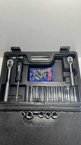 BenchTop 100-Piece Mechanics Tool Set. 1 Piece Lost