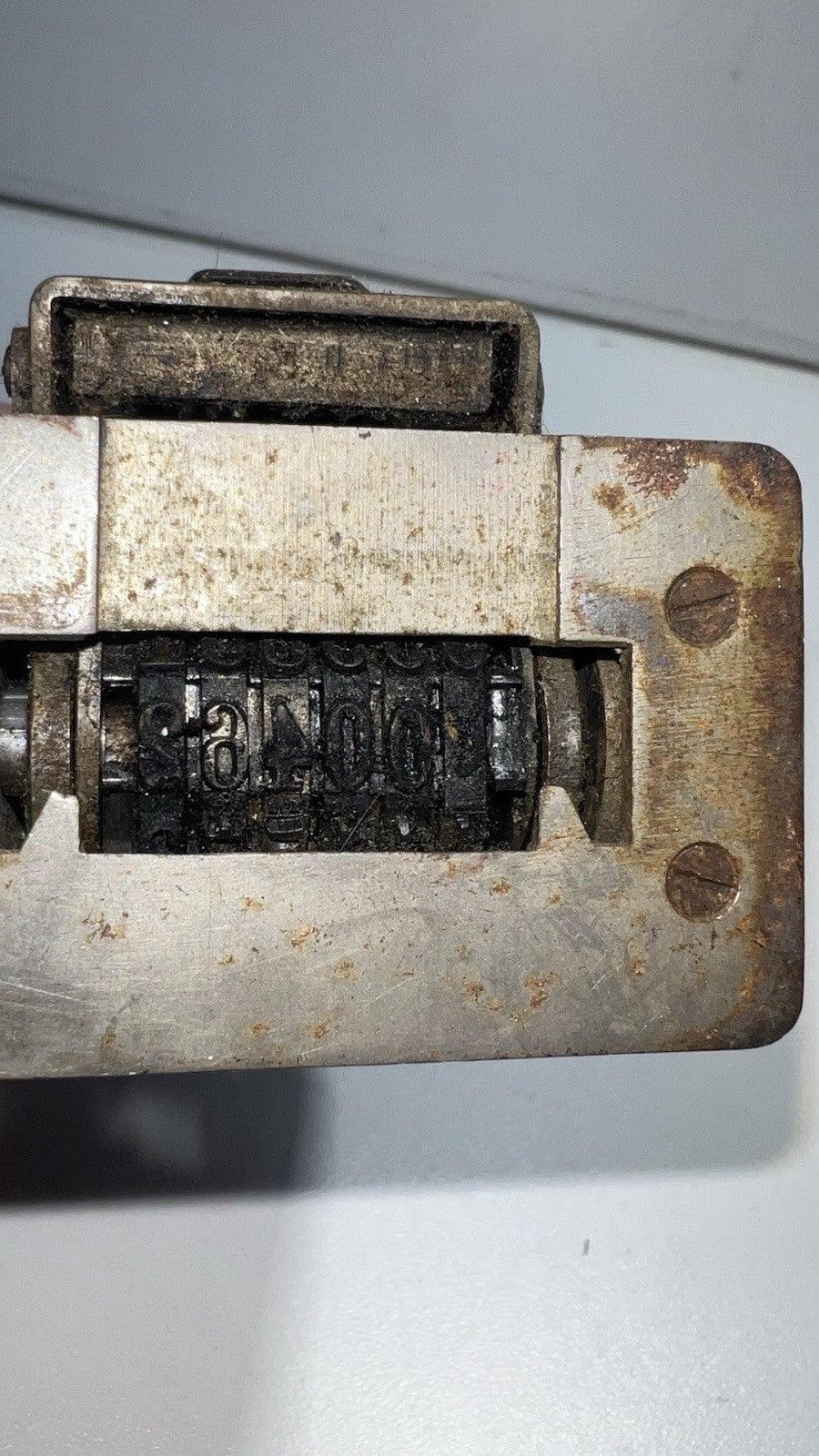 Vintage Roberts Model 49A Numbering Machine – 6 Wheels, Made in England