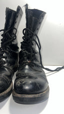 CORCORAN 1500 Airborne Black Leather Jump Boots  9.5 E Military Combat Lace Up
