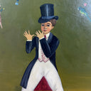 Painting by Agapito Labios "Boy with Birds”