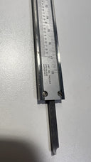 KANON VERNIER CALIPER W/ ORIGINAL POUCH HARDENED STAINLESS. 7inc