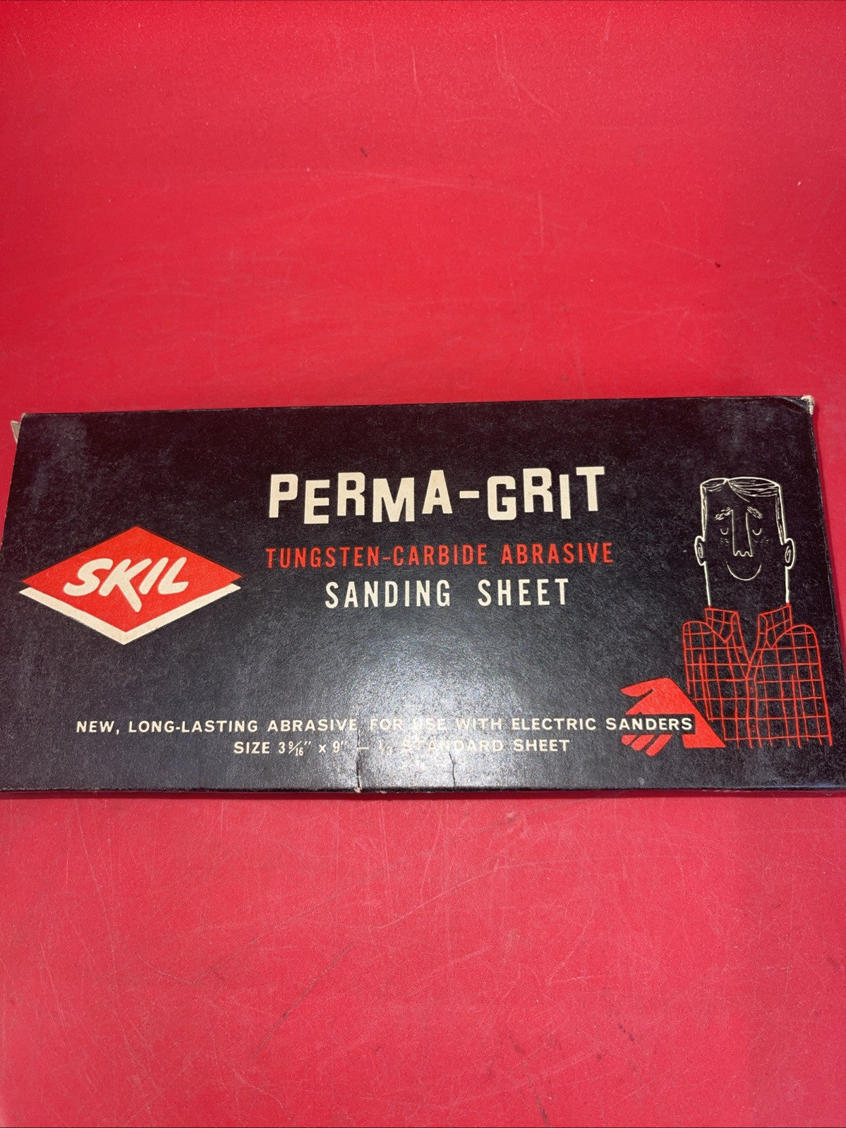 VTG SKIL Perma-Grit Tungsten-Carbide No.18704 Very Fine Grit (220) Sheet