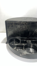 Vintage 1920s Art Deco Black Bakelite Compact Case – Rare Collectible