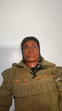 ⭐ Vintage 1973 Gabriel Lone Ranger Tonto Action Figure - Rides Again! 🤠🐎 ⭐