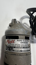 Vintage 1950s Mall Hand Electric Grinder - Chisel Chain Saw Sharpener - Works