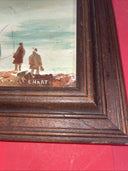 Painting ,, Maine Fishermen’’Artists E. Hart