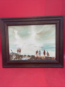 Painting ,, Maine Fishermen’’Artists E. Hart