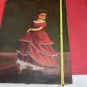 Agapito labios oil painting ,,Dancing girl'', not signed