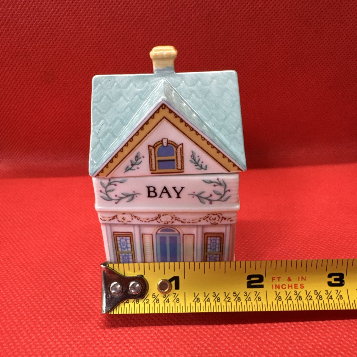 Vintage 1989 Lenox Spice Village BAY Jar With Lid